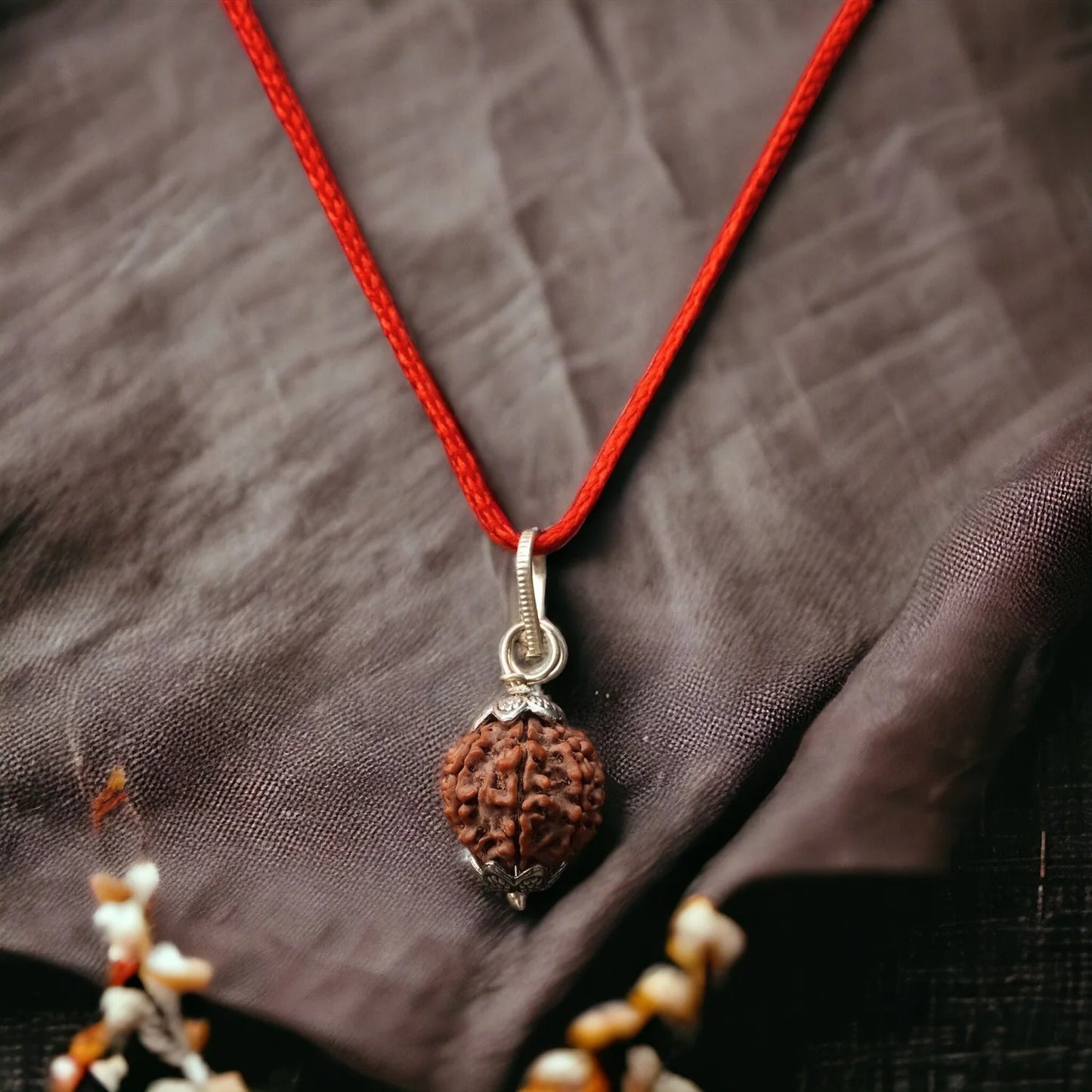 7 Mukhi Rudraksha pendent